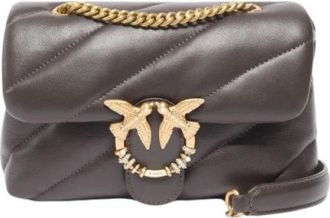 Pinko Pinko, Dames, Tassen, Bruin, Maat: ONE Size