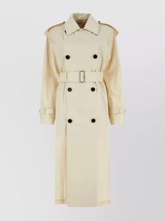 Burberry structured belted trench coat