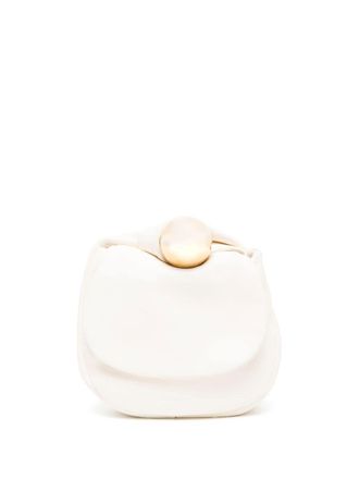 Jil Sander Sphere kleine clutch - Beige