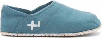 OTZ Womens 300Gms Linen Slip On Shoes In Maui Blue