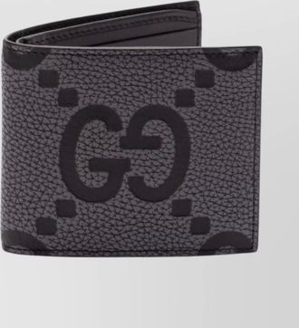 Gucci maxi gg grainy leather wallet