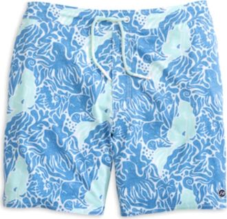 Johnnie-O Mens Topia Swim Trunk In Olympic