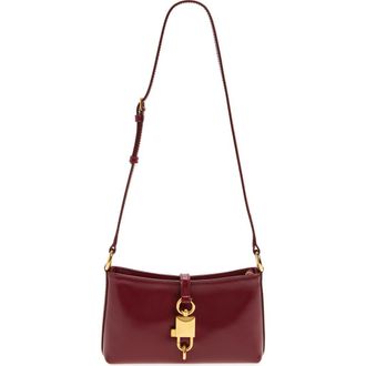 Dolce & Gabbana Sicilian Street Lock Leather Shoulder Bag in 83028 Tono Rosso Scuro at Nordstrom