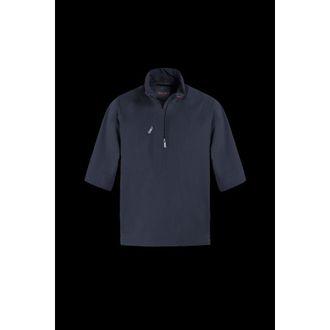 Moorer MenS Dark Blue Half Zip Jacket, Size 48