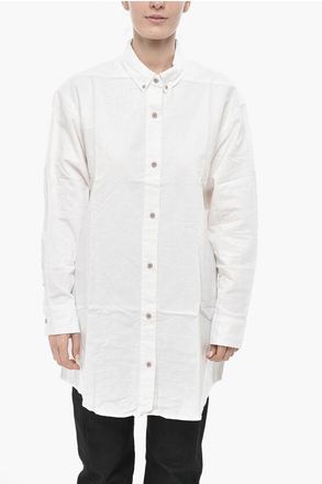 Fear of God ESSENTIALS Cotton Button-Down Blouse size Xxs
