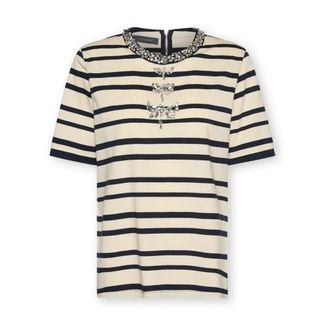 Elena Miro Mujer, Camisetas, Azul, Talla: M