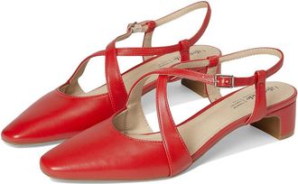 Life Stride Lavina Womens Shoes Red : 7.5 M (B), Faux Leather