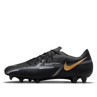 Nike Phantom GT2 Academy MG Black Metallic Gold DA4433-007