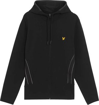 Lyle & Scott Hoodies & sweatvesten, Heren, Zwart, XL, Mid Layers Tape Track Top