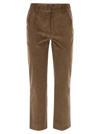 Max Mara Weekend Maxmara Marruca katoenfluwelen broek