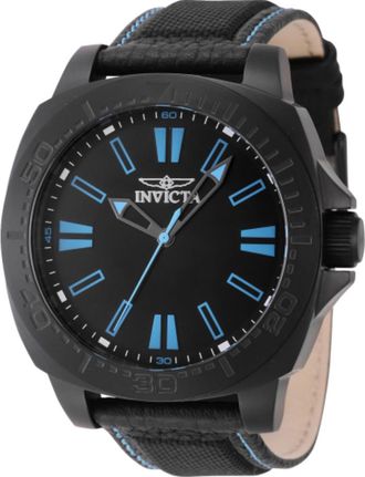 Invicta Speedway Quartz Black Dial Mens Watch 46307