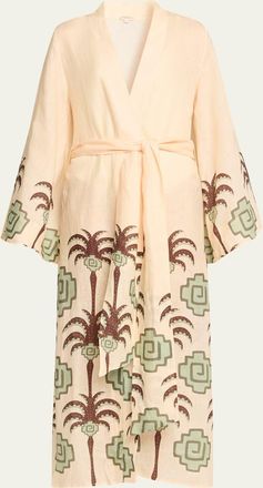 Johanna Ortiz Boa Whisper Maxi Kimono