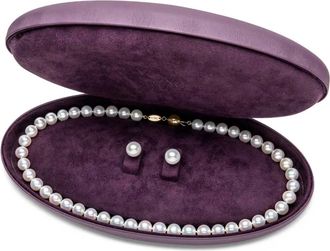 Yoko London Set collana e orecchini con perle - Oro