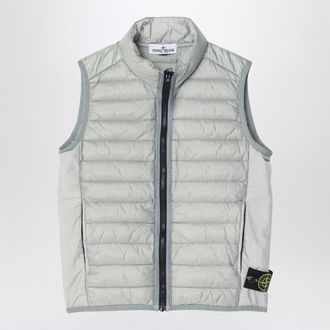 Stone Island Powder grey zip gilet