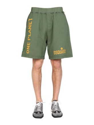 Dsquared2 One Life One Planet Bermuda Shorts