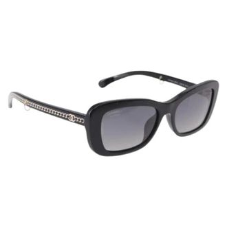 Chanel Occhiali da sole in plastica Pre-owned - - Pre-owned - Donna - Nero - ONE SIZE