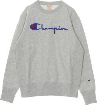 Champion Lichtgewicht crewneck sweatshirt - Heren - Sweatshirts - Grijs - S - Hoodies & sweatvesten