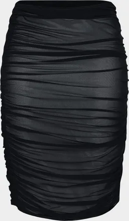Sunshine 79 Maximal Mesh Convertible Midi Skirt