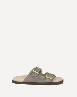 Brunello Cucinelli Sandali in pelle scamosciata Man 42