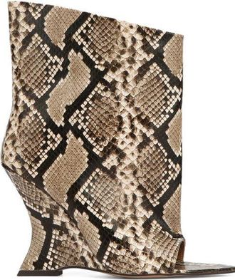 Naked Wolfe Reptile Embossed Leather in Natural Snake at Nordstrom, Size 38