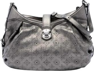 Louis Vuitton Pre-owned Mahina Crossbody Bag - Dames - Vintage Schoudertas - Grijs - ONE Size - Vintage