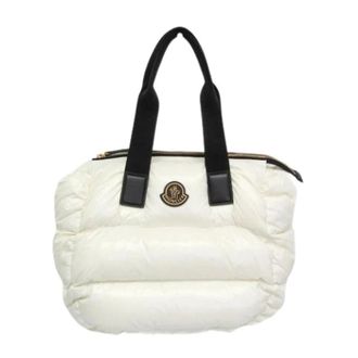 Moncler Pre-owned Nylon handbags - Dames - Vintage Shopper - Wit - ONE Size - Nylon - Vintage