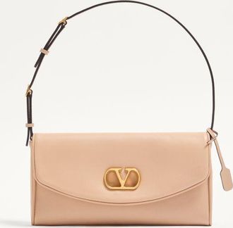 Valentino Garavani Valentino Garavani DeVain Small Nappa Shoulder Bag Wo