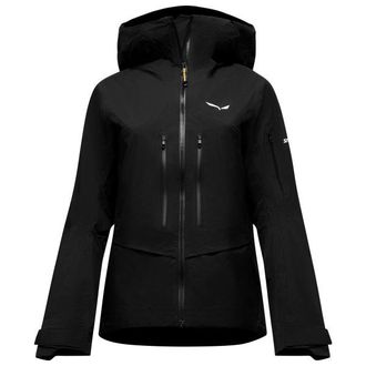 Salewa Ortles PTX Extreme 3L Jacket Regenjacke f&uuml;r Damen | schwarz