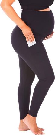 Love and Fit 27 Softluxe Stay Put Maternity Leggings in Black at Nordstrom, Size X-Large