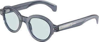 Moncler ME6003 RONDOSA 300T72 Mens Sunglasses Blue Size 47