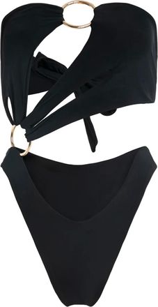Louisa Ballou Badpak - Zwart