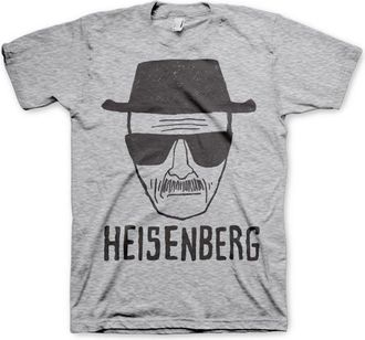 Breaking Bad Mens Hyb-mt-sp-1-brb004-h42-11-l T-Shirt, Heather Grey, L
