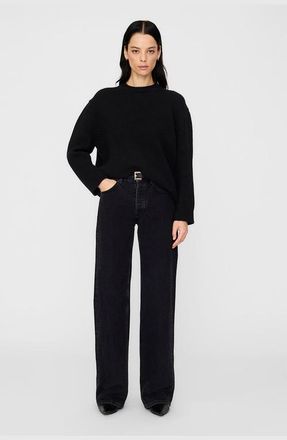Anine Bing Rosie Sweater in Black at Nordstrom, Size X-Small