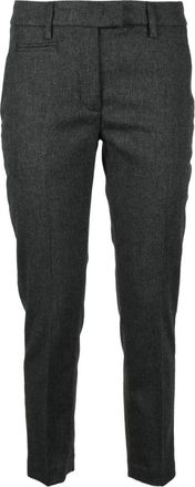 Dondup Broeken, Dames, Grijs, W30, Wol, broek