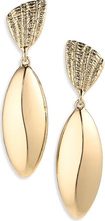 Nordstrom Rack Sculptural Drop Earrings in Gold at Nordstrom Rack