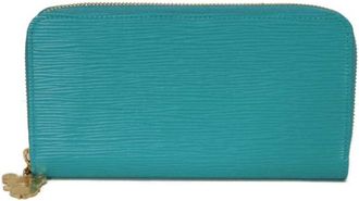 Louis Vuitton Blue Monogram Multicolore Epi Leather Long Wallet (Bi-Fold) (Pre-Owned)