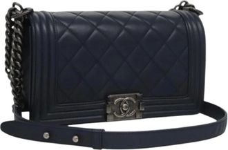Chanel Pre-owned borse Chanel di pelle - - Pre-owned - Donna - Blu - ONE SIZE