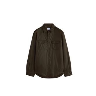 Aspesi Overhemd met knoopsluiting en zakken - Heren - Casual Overhemden - Groen - L - Overhemden