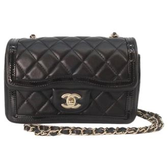 Chanel Pre-owned Vintage Shoulder Bag - Dames - Pre-owned - Zwart - Maat: ONE Size Leer