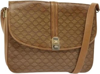 Celine Pre-owned Canvas celine-bags - Dames - Vintage Schoudertas - Beige - ONE Size - Vintage