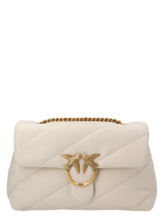 Pinko Classic Love Puff Borse A Tracolla Bianco-Donna
