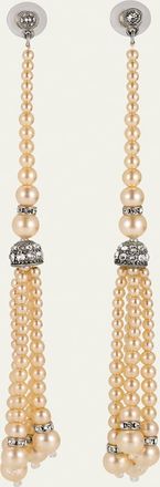 Ben-Amun Pearly Tassel Earrings
