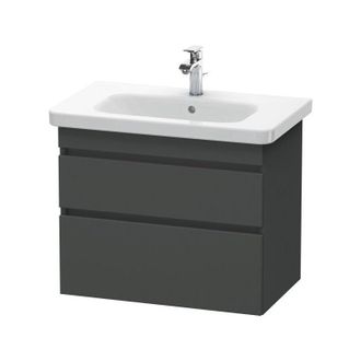 Duravit Duravit - Durastyle, Mueble Bajo Pared 6481, 2 Cajones, 730mm, Para
