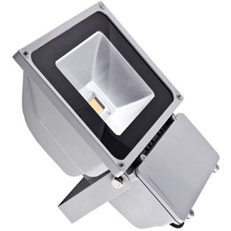 Trade Shop Trade Shop Traesio - Trade Shop - Foco Led Ultra Delgado Con Luz Rgb C&aacute;lida-fr&iacute;a Para Exterior Ip65 220v - -80 Vatios -recursos Ordinarios