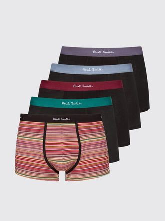 Paul Smith Set 5 boxer in cotone a righe
