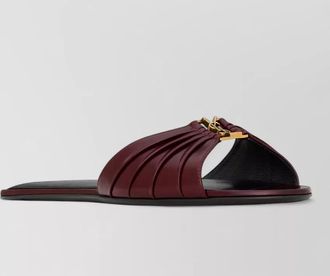 Saint Laurent leather babylone mules