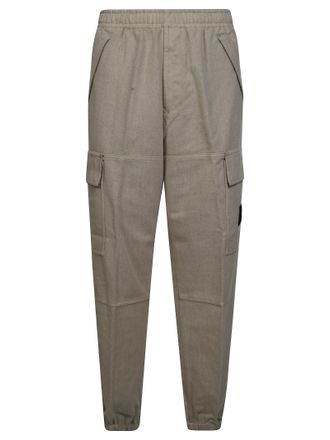 Stone Island Elastic Waist Tapered Cargo Pants