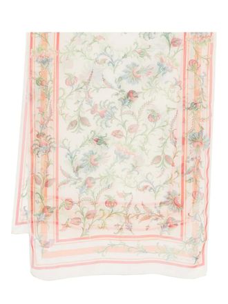 Etro silk scarf - Beige