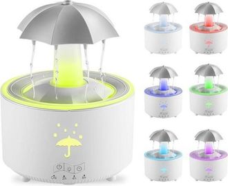 OEM Humidificador De Ambiente Giratorio De 300 Ml Con Control Remoto Y Temporizador - Difusor De Aceites Esenciales Con Led De 7 Colores - Humidificador D