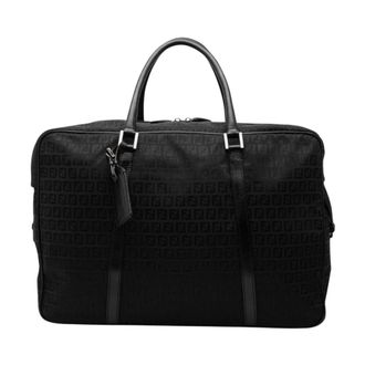 Fendi Pre-owned Weekend Bags, female, Black, Size: ONE SIZE Pre-owned Travel Bag